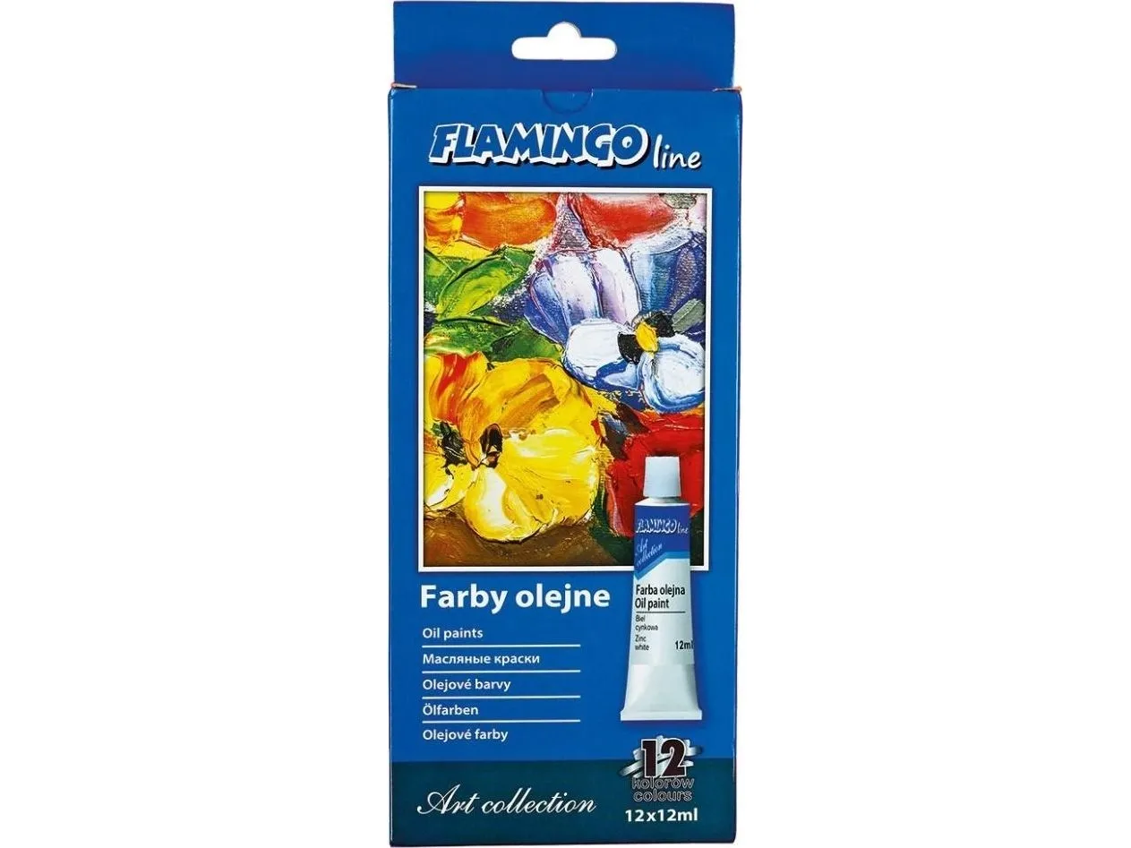 Titanum oljemaling i rør 12 farger 12 ml