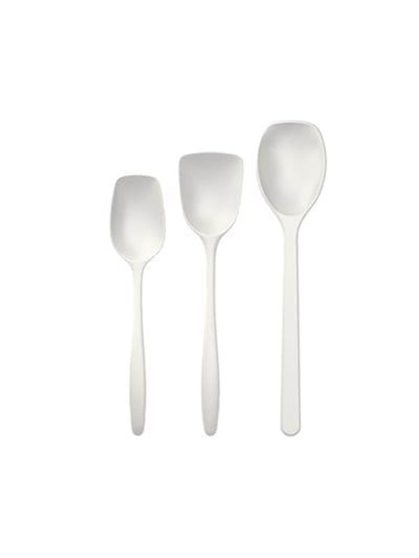Rosti - Classic kitchen spoons Set of 3 - White