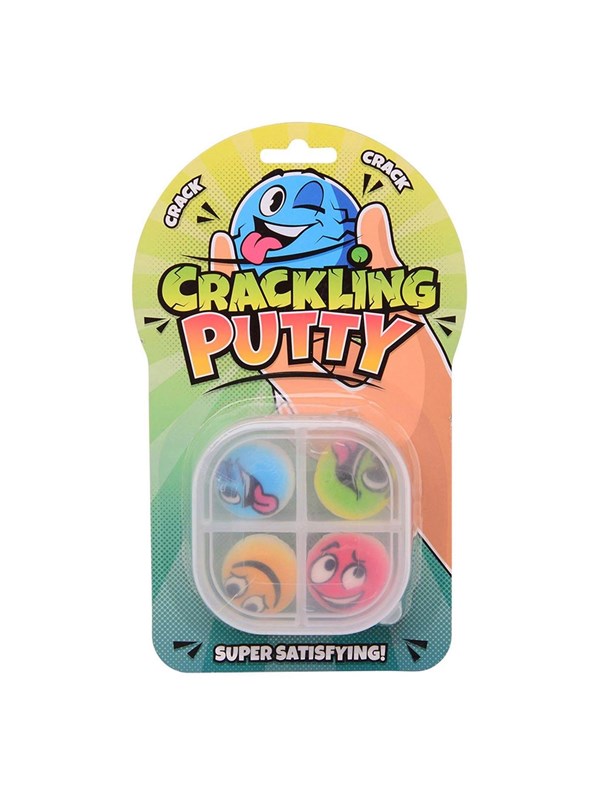 Johntoy Crackling Putty in Storage Box 4 pcs.
