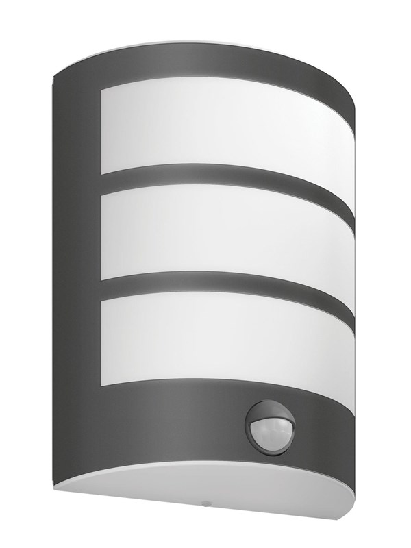 Philips Python outdoor wall lamp with sensor 6W 2700K anthracite