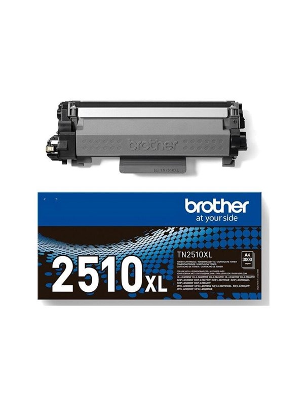 Brother TN-2510XL - Super High Capacity - black - original - toner cartridge