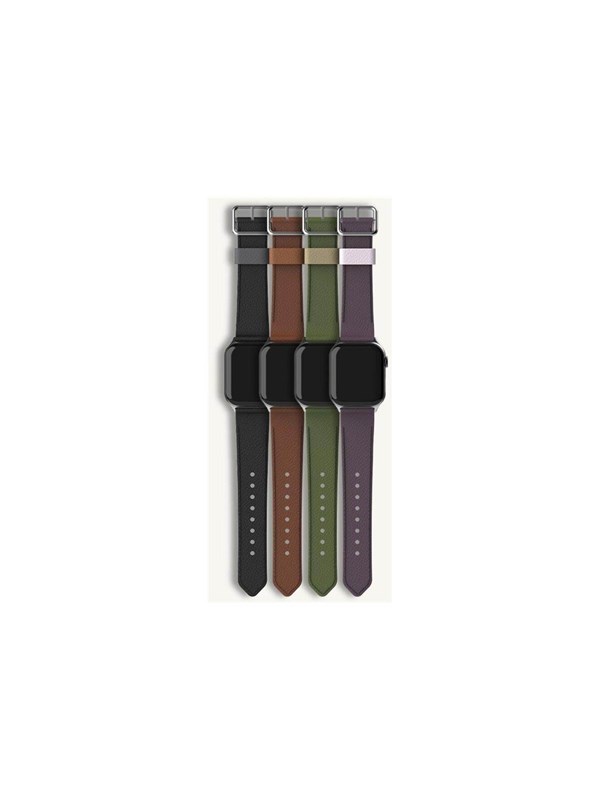 OtterBox Symmetry Cactus Leather Watch Band for Apple Watch 44/45/46mm Cactus Groove - green