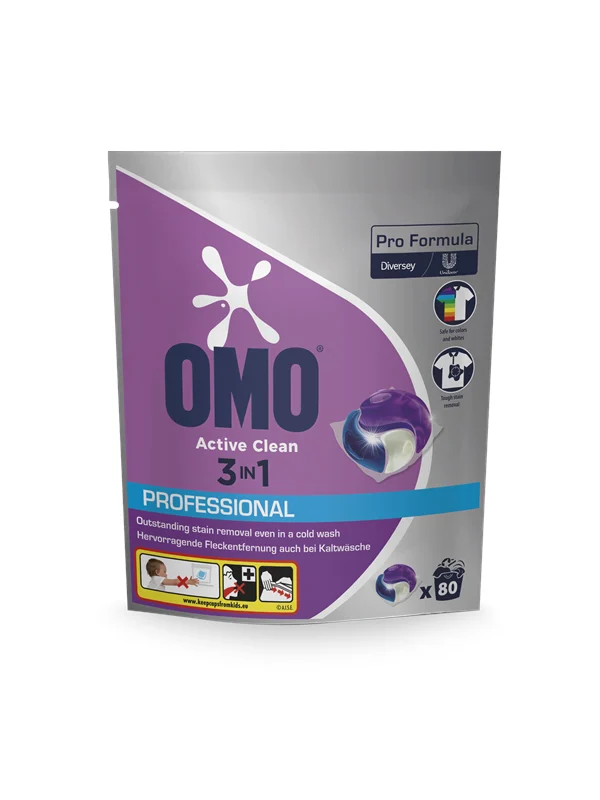 Omo Professional 3-in-1 Laundry Capsules 80 pcs.