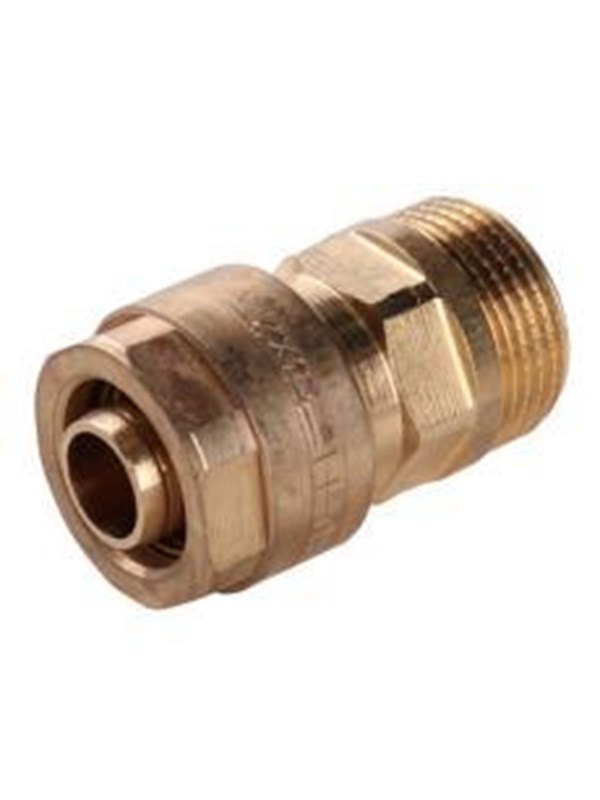 Gabotherm Starter coupling 18 mm x 3/4" nipple