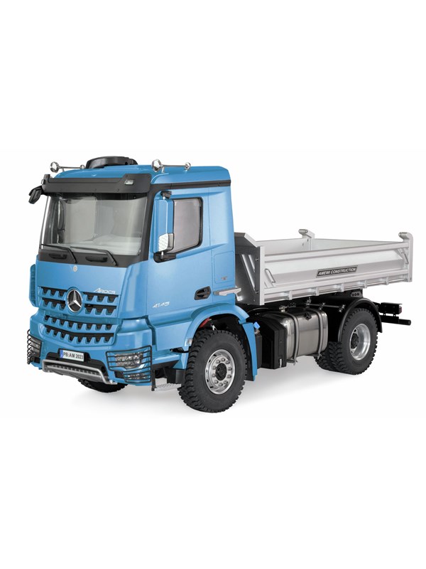 Amewi Mercedes-Benz Arocs Hydraulic Dumper Lorry Basic 4x2 1:14 RTR Blue