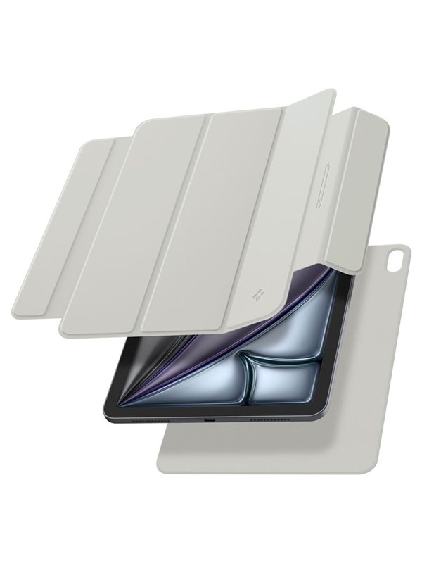 Spigen Air Skin Folio OneTap - gray - iPad Air 13" 2024/2025/2026