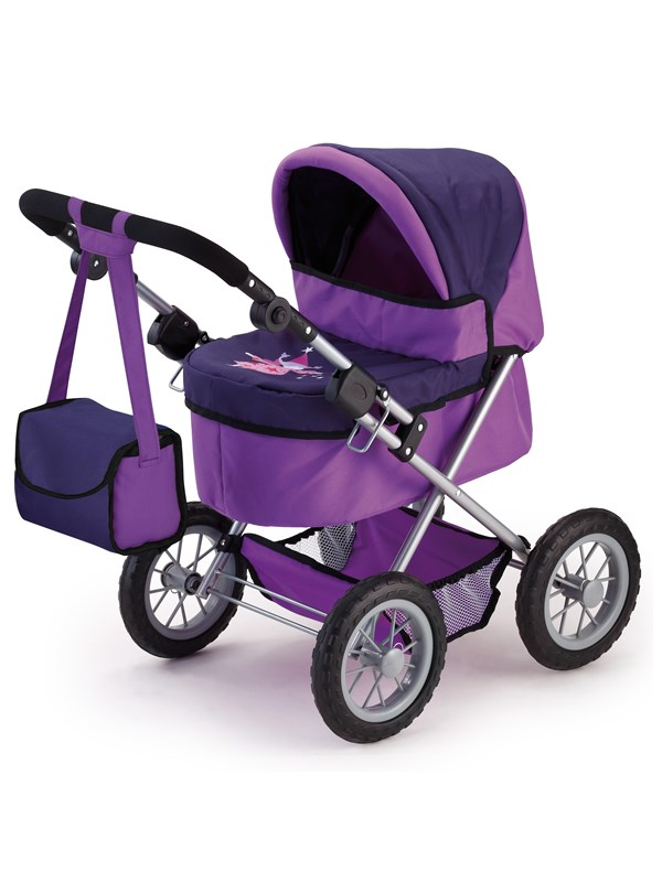 Bayer Design Doll's Pram Trendy - Purple