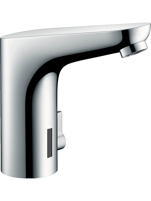 Hansgrohe focus electronic basin mixer with temperature control battery-operated