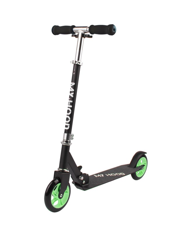 My Hood 145 Scooter - Black/Green