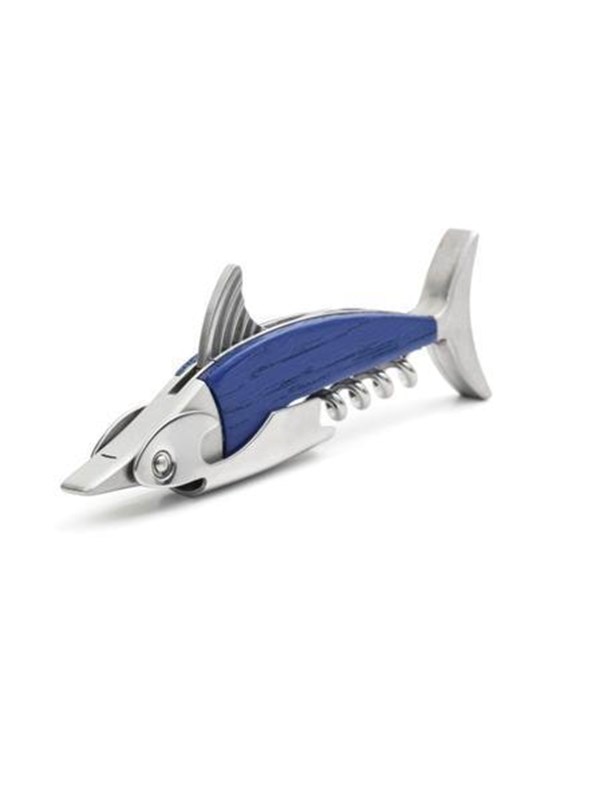Kikkerland Marlin Corkscrew Blue (CS22)