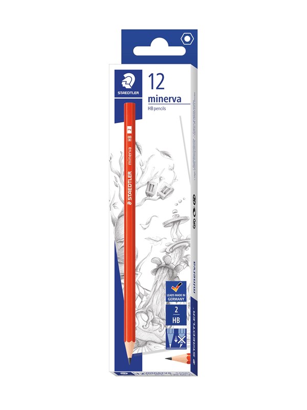 Staedtler Pencil minerva HB  72 pcs (6 x 12 pcs)