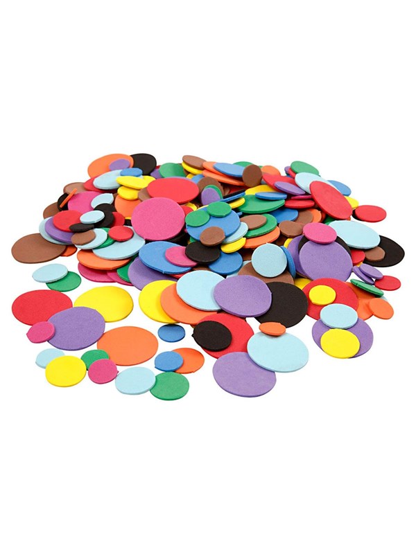 Creativ Company Foam molds Rounds 300pcs.