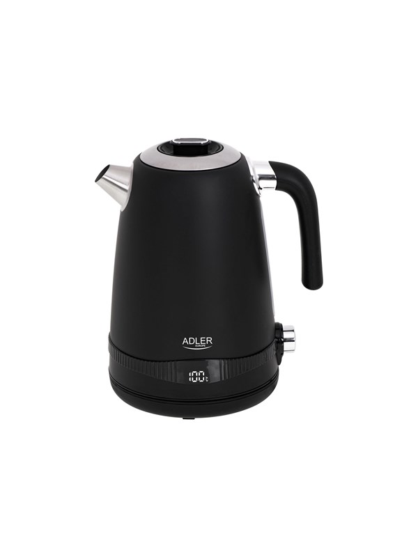 Adler Vannkoker AD 1295b - kettle - black - Svart - 2200 W