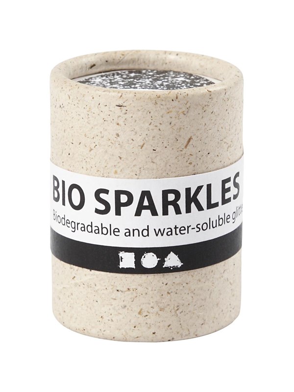 Creativ Company Organic Glitter Silver 10gr
