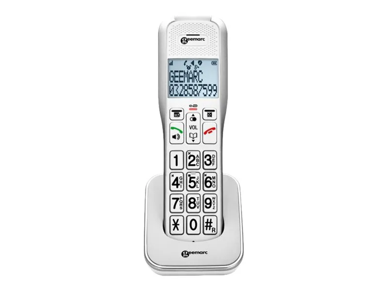Geemarc AmpliDect 595 U.L.E AD - Trådløst ekstra håndsett med anrops-ID/samtale venter - DECT