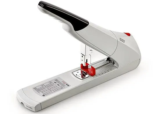 Novus B 56, 200 ark, Svart, Grå, Metall, Plast, 80 g/m², 7,5 cm, Trykknapp