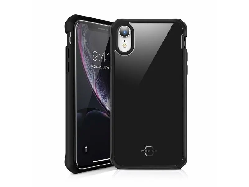 ITSKINS BALLISTIC // GLASS, Etui, Apple, iPhone Xr, Svart