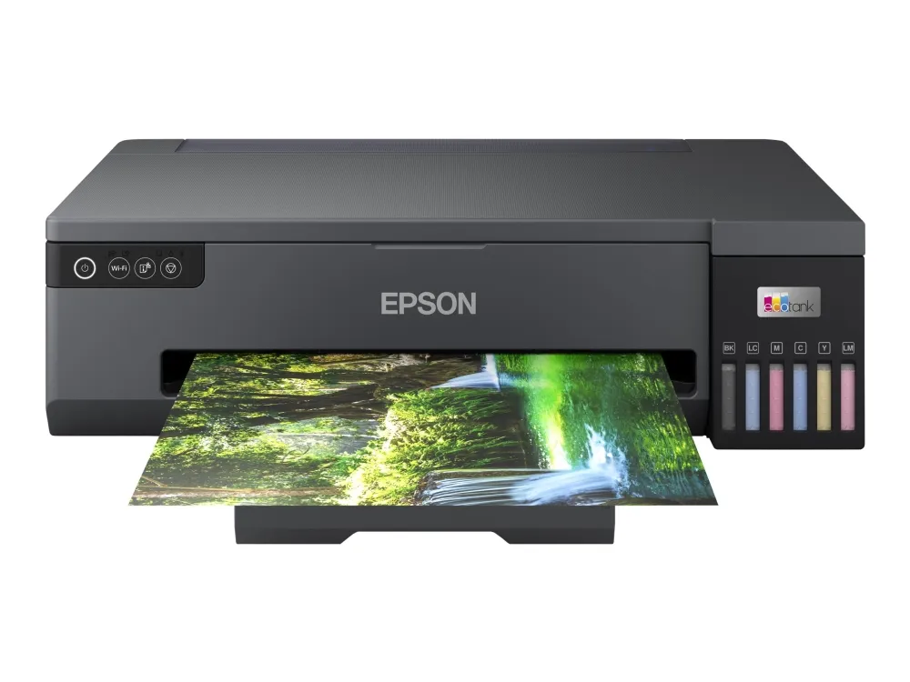Epson L18050 - Skriver - farge - piezoelektrisk blekkstråle - ITS - A3 - 5760 x 1440 dpi - opp til 8 spm (mono) / inntil 8 spm (farge) - kapasitet: 100 ark - Wi-Fi(n)