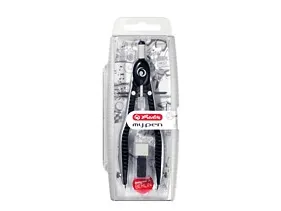 Herlitz 11122322, svart, grå