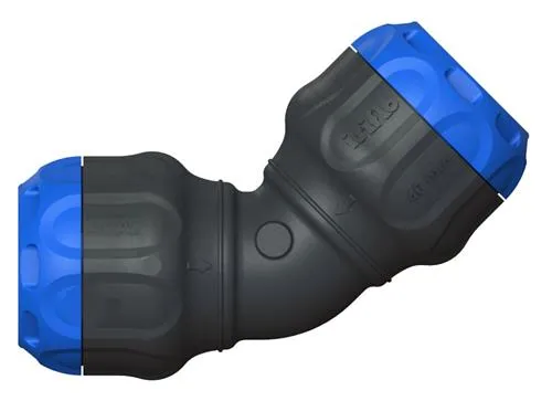 Vinkel 45gr. 50mm - Isiflo Sprint