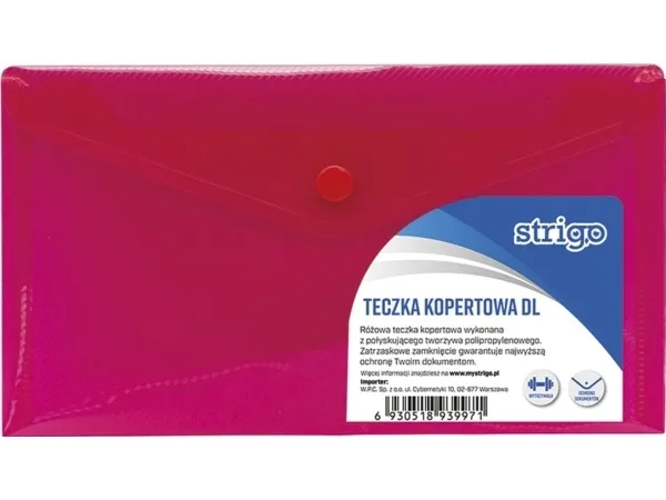 Strigo dokumentmappe DL, rosa