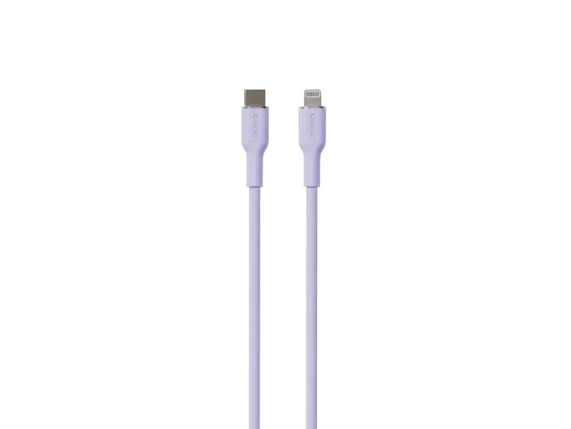 PURO PUCAPLTUSBCICONLVD, 1,5 m, Lightning, USB C, Hankjønn, Hankjønn, Rett