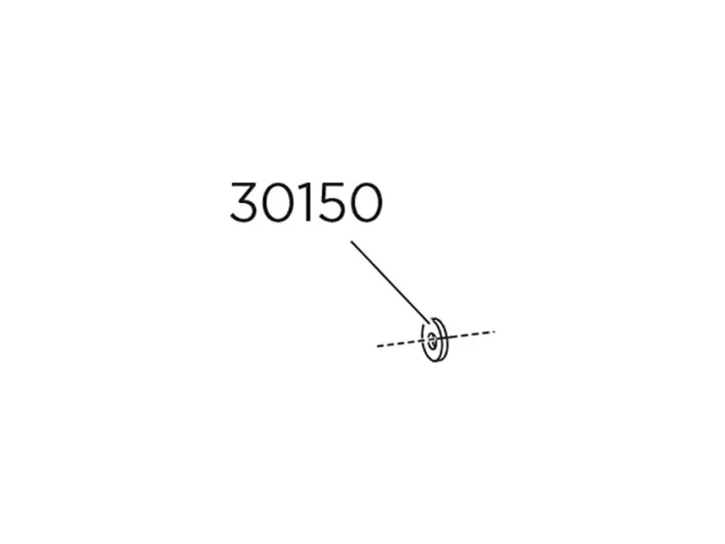 Thule spændeskive ø20x4mm