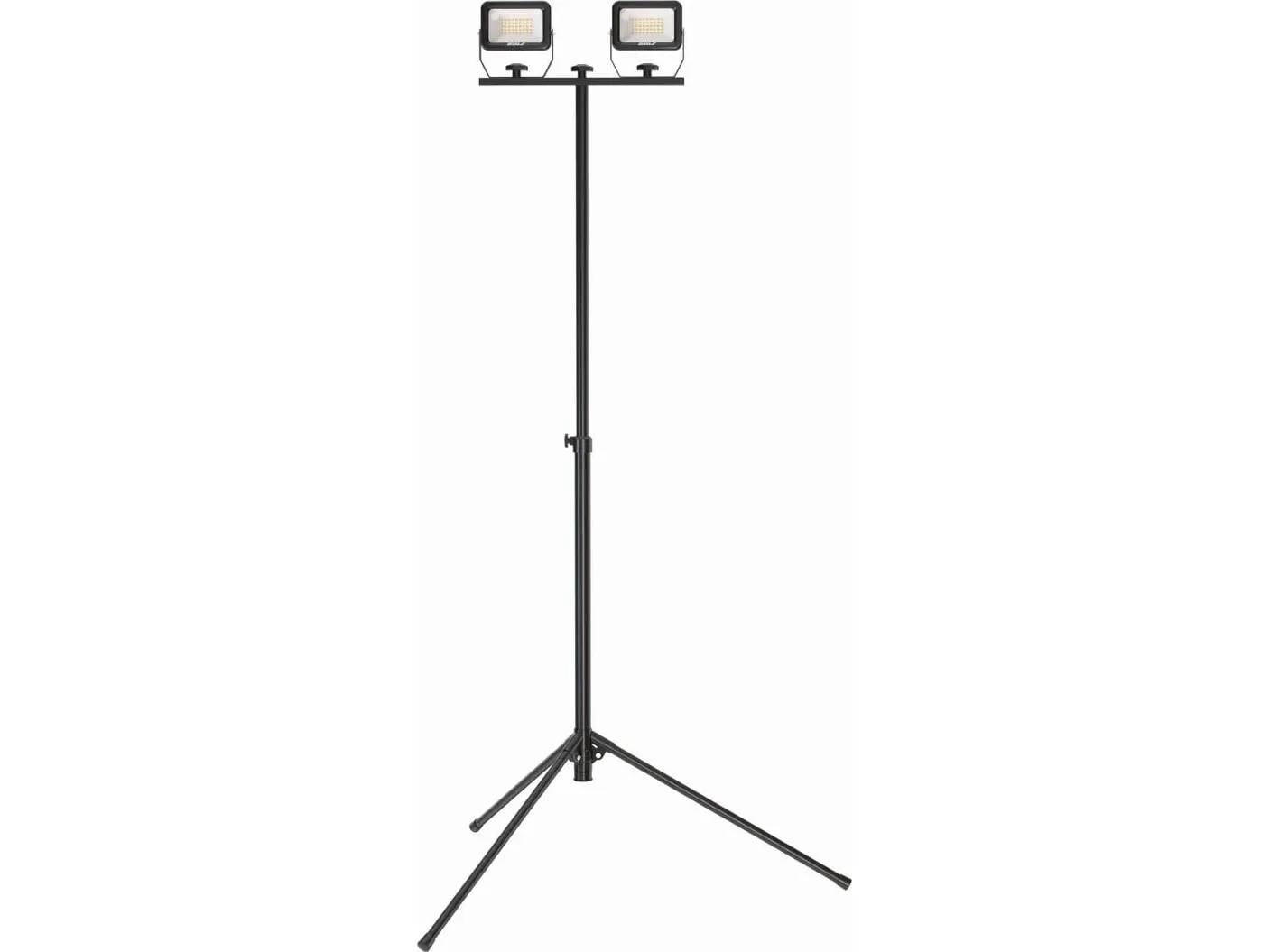 Dedra arbeidslampe 2x30W SMD LED, 2x3300 lm, stativ, IP65 L1074-32