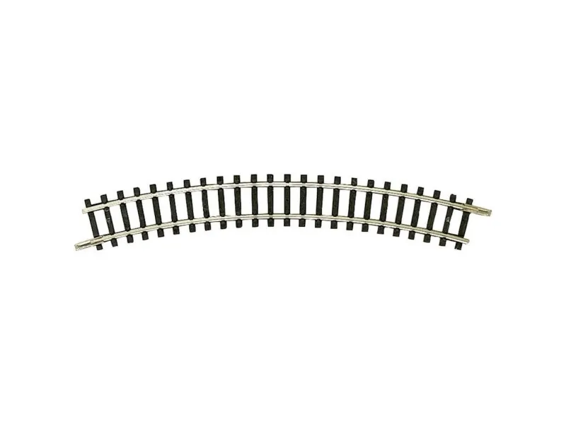 Fleischmann N-skinne 22222 (uten ballast) buet spor 30° 228,2 mm