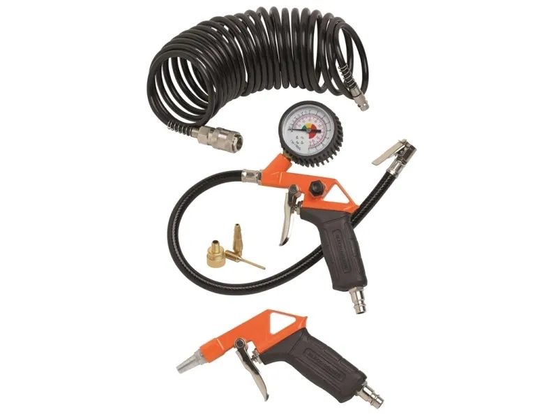 Black&Decker tilbehørsett til kompressor 6 deler
