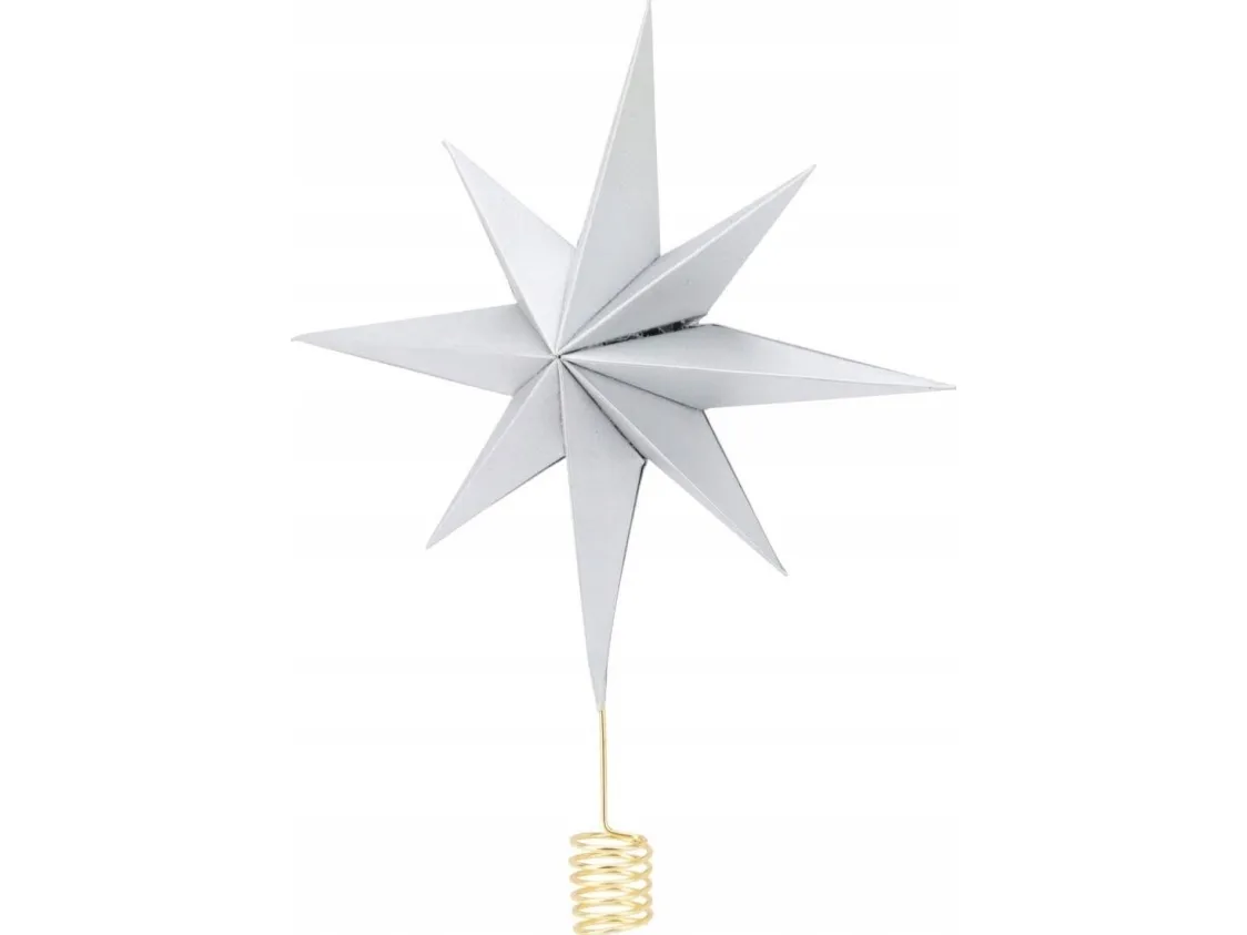 Home Styling Collection stjerne på juletre av papir, 30 cm