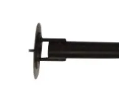 HL blæserrør 30 cm t/varmluftpistol, t/eksp.mf. 50/45-110/80 mm