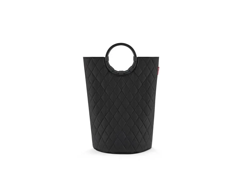 Reisenthel loophome M, Sort, Aluminium, Polyester, Kurv, Monokromatisk, Geometrisk mønster, Innendørs