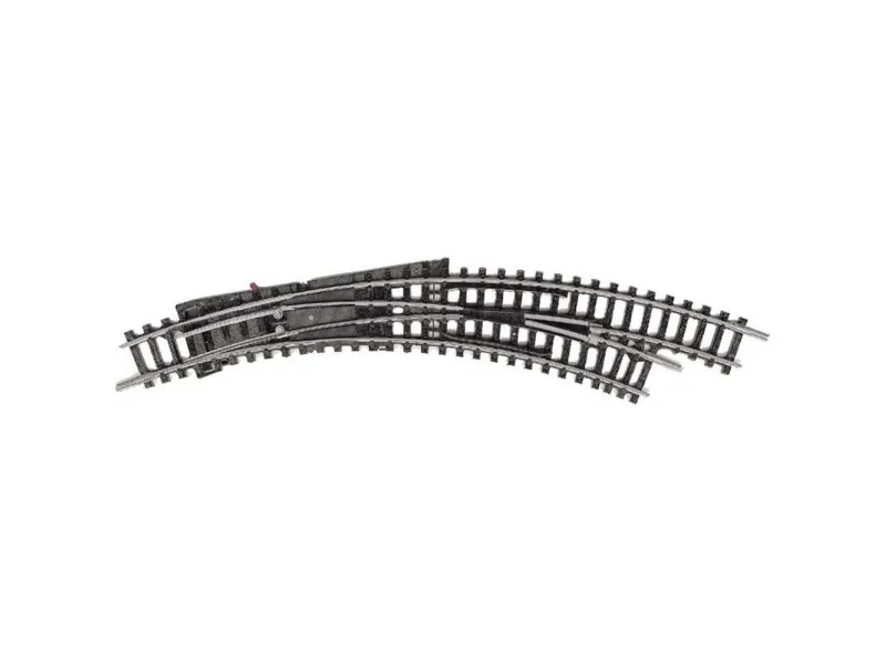 T14957 N Minitrix sporskifte kurve, høyre 194,6 mm 42° 194,6 mm, 228,2 mm