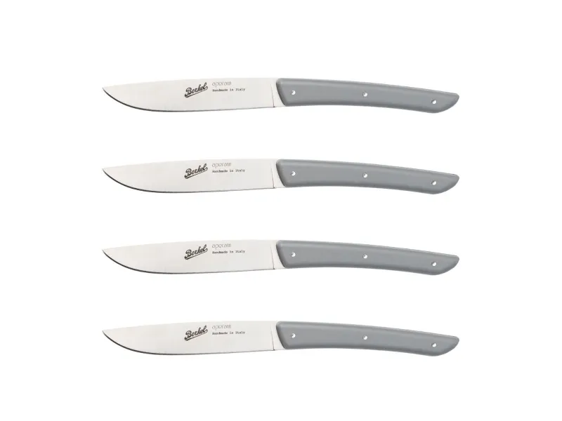 Berkel KCO4SW11SRGBL, Steik kniv, 11 cm, Rustfritt stål, 4 stykker