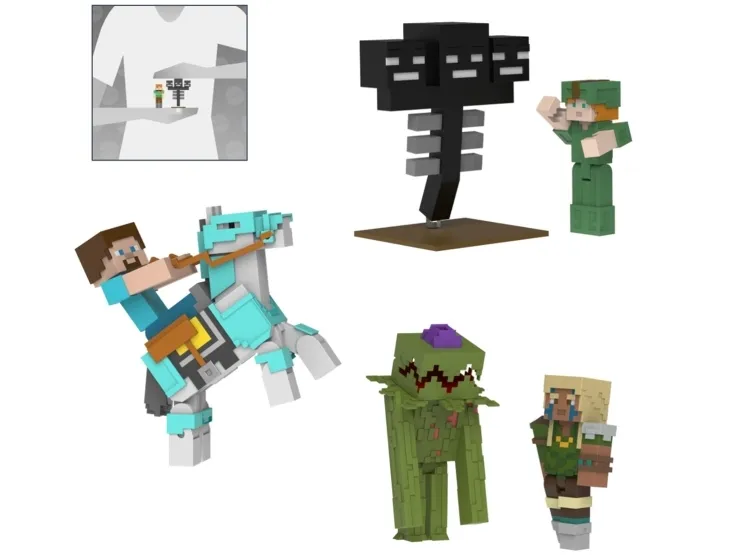 Minecraft Core Firgure 2-pack - Assorted