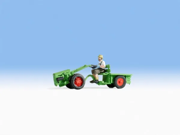 NOCH Two Wheel Tractor, HO (1:87), Grønn