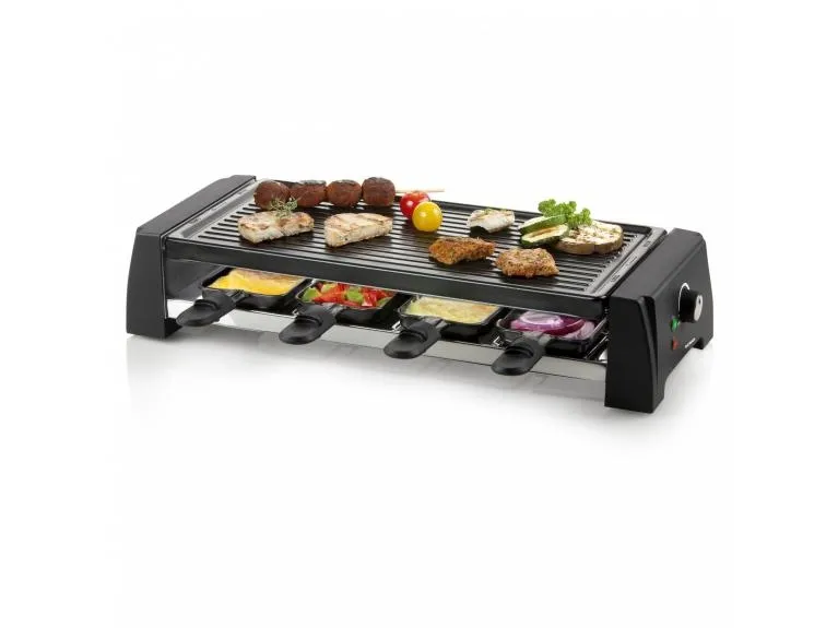 Domo DO9189G, 8 person(er), Stein, Sort, Grå, Rektangulær, Rotasjon, 1200 W