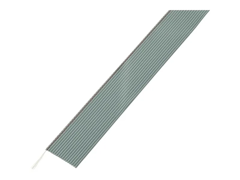 TRU COMPONENTS 1567185 flatkabel raster 1,27 mm 10 x 0,035 mm² grå 30,5 m