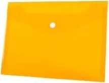 A4 PP snap-on konvolutt oransje (12 stk) BT611-P