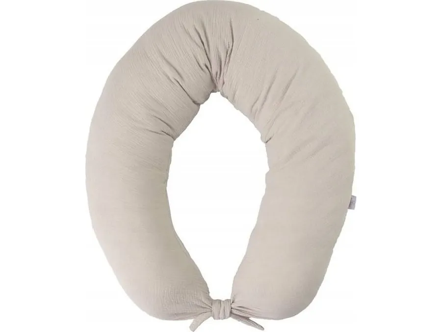 BabyMatex amme-/posisjonspute Moon Muslin 260 cm, elfenben