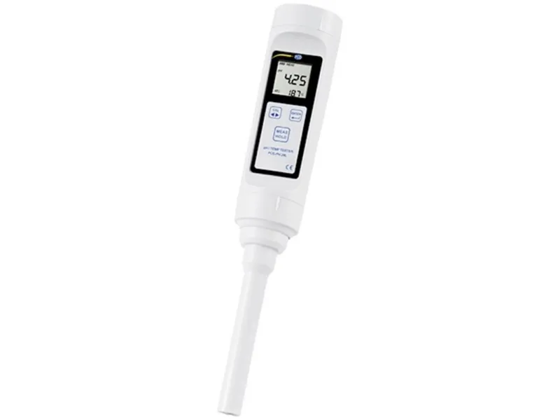 PCE Instruments pH-måleinstrument temperatur, pH-verdi