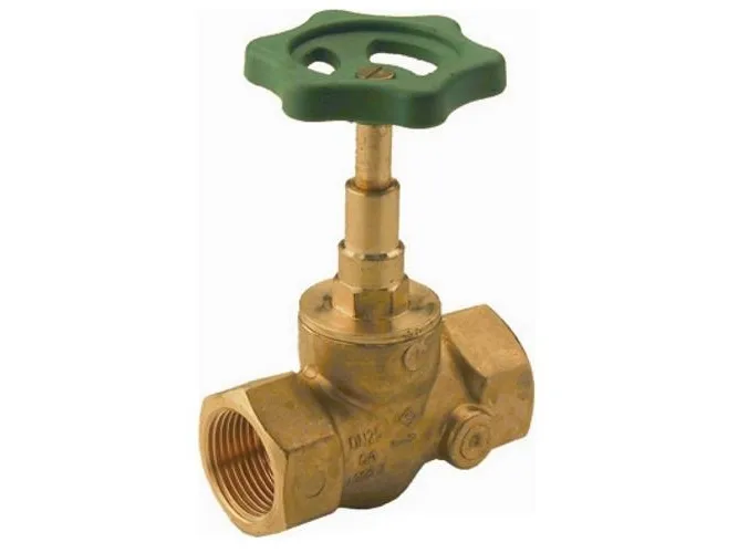 Stopventil m/m 3/4'' håndhjul ubehandlet