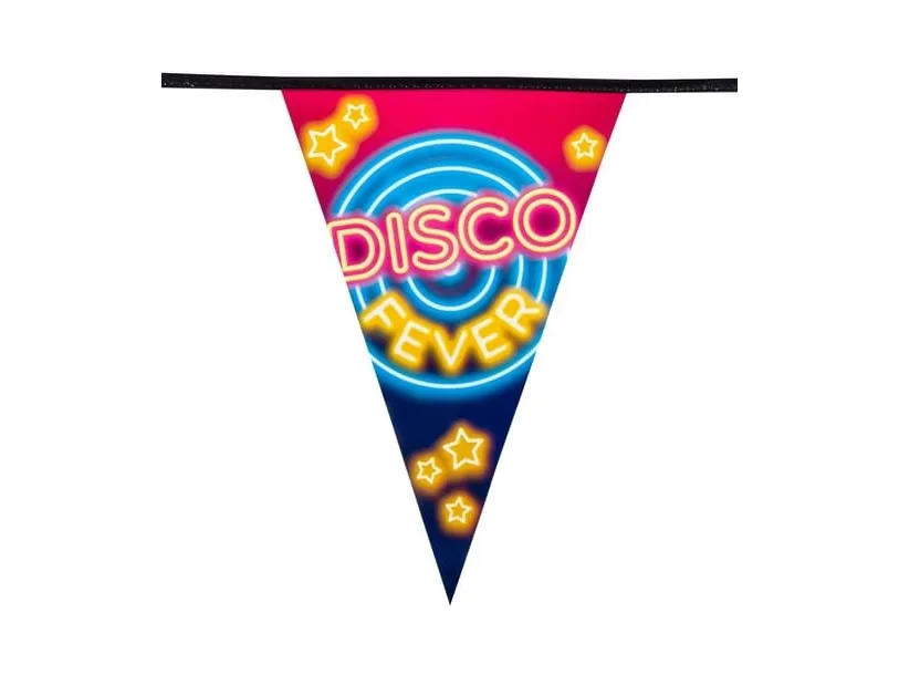 Disco Fever vimpelguirlande