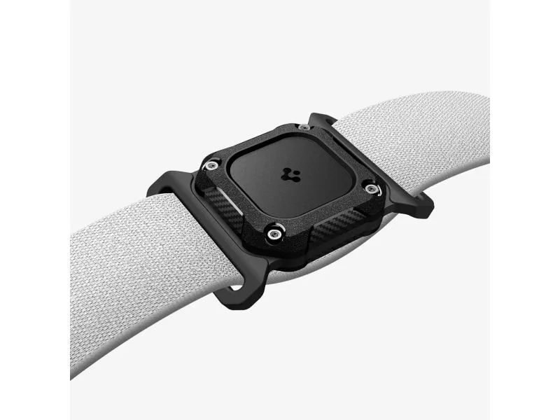 Spigen Tough Armor Pet Collar AirTag 1/2 Case - Black