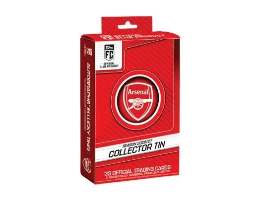 Topps COLLECTOR TIN 26/27 ARSENAL