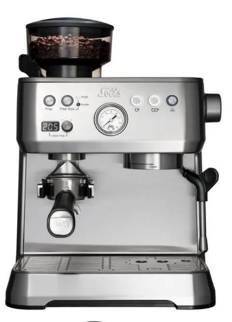 Kaffemaskin Solis Grind & Infuse Perfetta 1019 sort