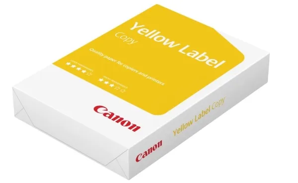 Canon Yellow Label - Papir - hvit - A4 (210 x 297 mm) - 80 g/m² - 500 ark vanlig papir - for i-SENSYS LBP673dw  PIXMA TS7450i