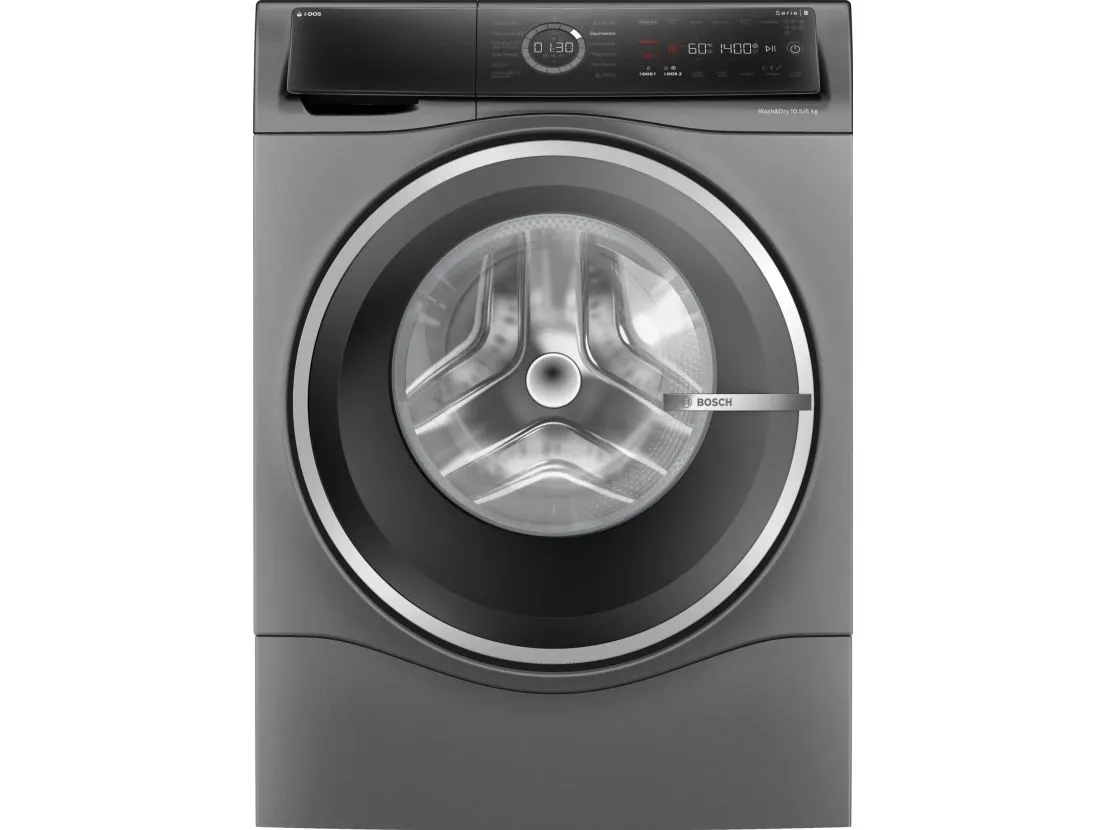 Bosch - Vaskemaskin/tørker - Nisje - bredde: 60 cm - høyde: 85 cm - frontileggelse - 10.5 kg