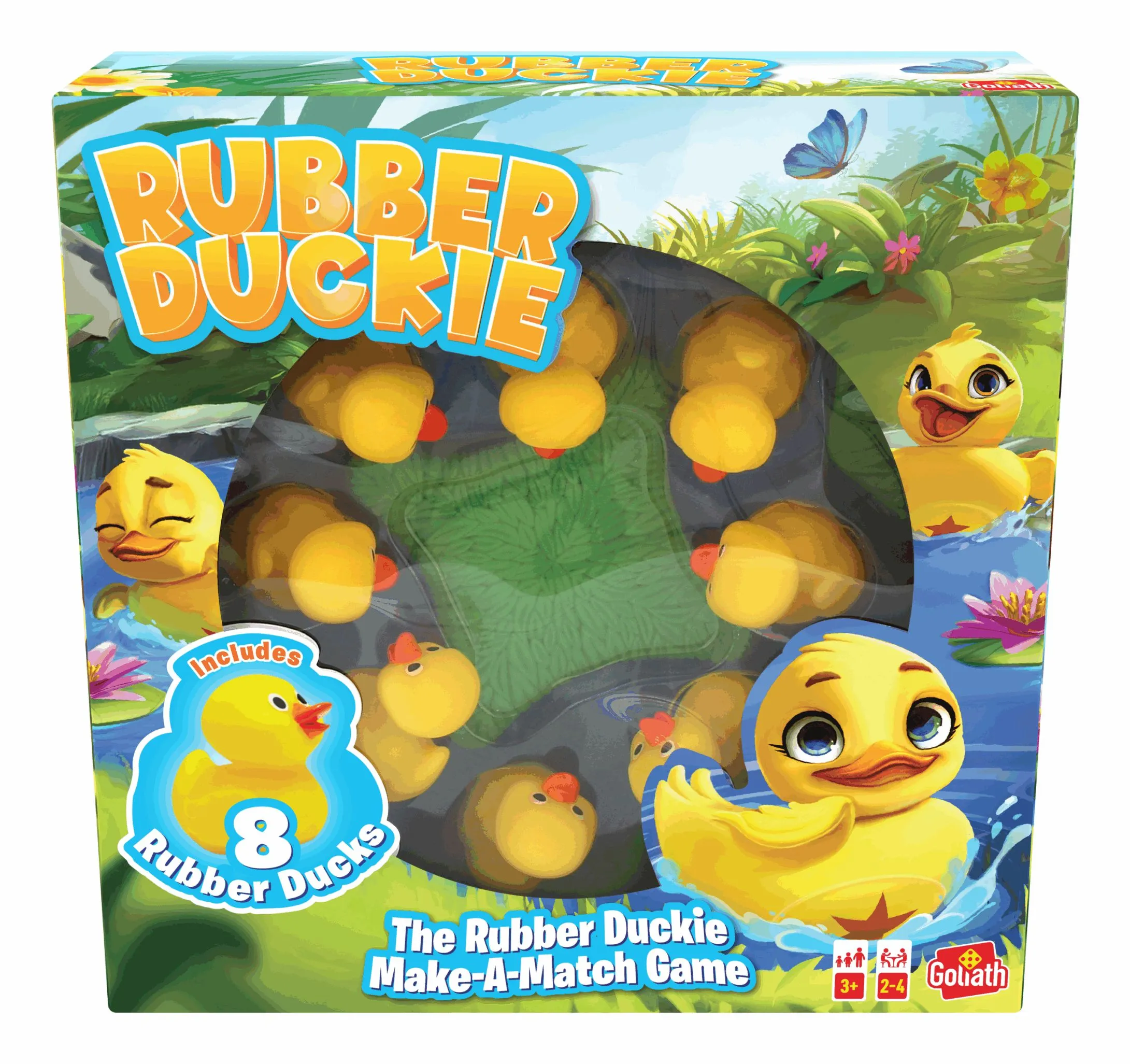 Gummidukker Rubber Duckies 8-pk